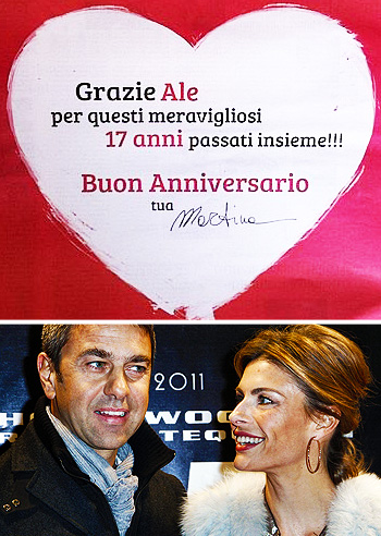 Martina Colombari, 17 anni con Billy