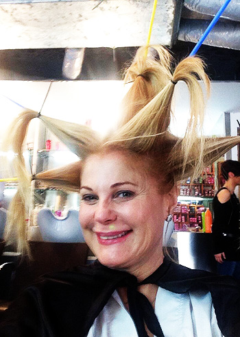 Patrizia Pellegrino, sunshine mania