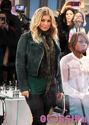 Fergie incinta ospite a “Good Morning America” Fergie incinta ospite a “Good Morning America”