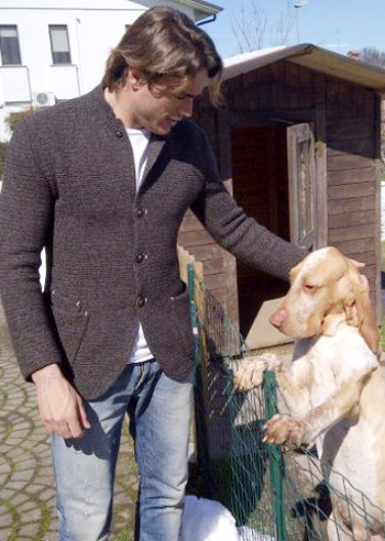 Alessandro Matri, dandy con Tornado Alessandro Matri, dandy con Tornado