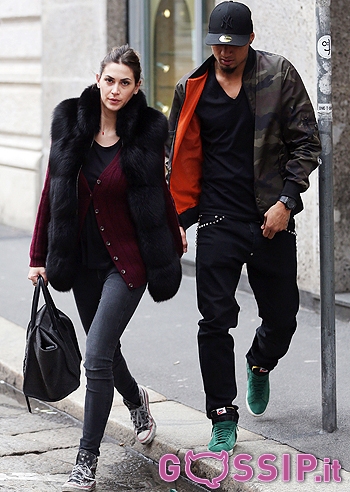 Melissa Satta e Kevin Prince Boateng in gioielleria