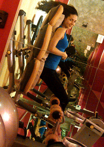 Laura Barriales, fitness prima di cena