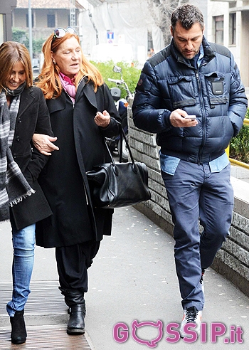 Bobo Vieri, a pranzo con mammà