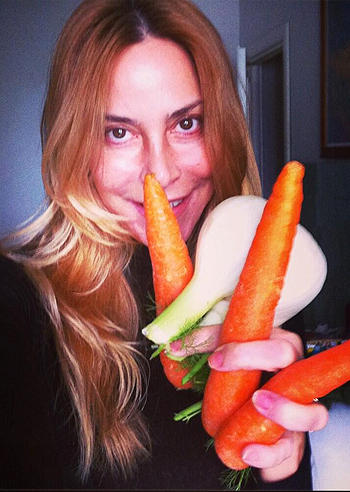 Stefania Orlando, vegetariana per scelta