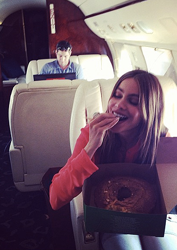 Sofia Vergara torna dal viaggio in Colombia