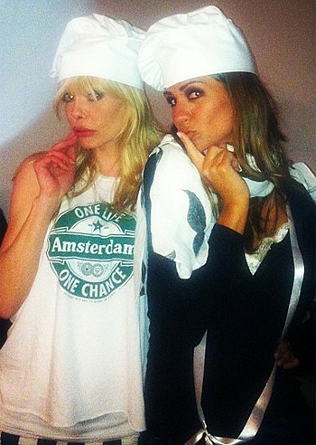 Alessia Ventura, cena super da chef