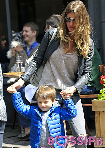 Gisele Bundchen, brunch in famiglia