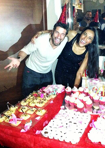 Festa a sorpresa per Juliana Moreira