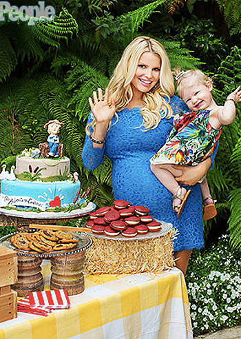 Jessica Simpson: "Sono così eccitata di avere un maschio"