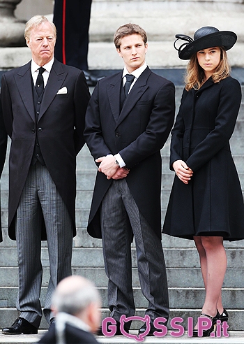 Amanda e Michael Thatcher piangono Margaret