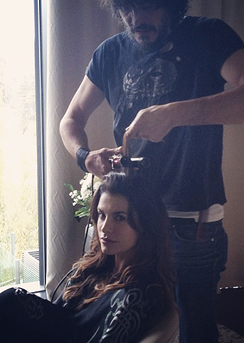 Shooting e Berlino per Elisabetta Canalis