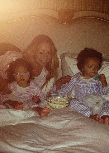 Pigiama party per Mariah Carey