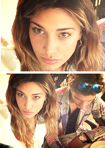 Belen, una 'buenas tardes' con Stefano Belen, una 'buenas tardes' con Stefano