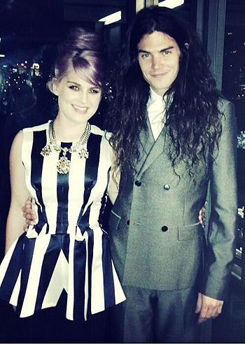 Kelly Osbourne con Mosshart su Twitter