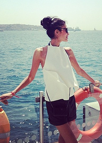 Lady Goga se la gode in Turchia