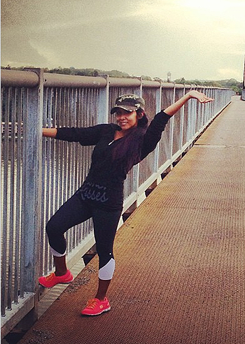 Snooki: dopo la corsa, il ghiaccio