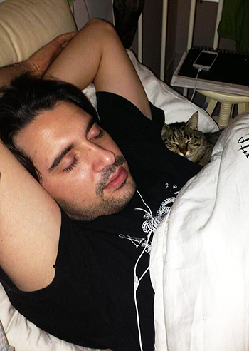 Sara Ventura, col marito un intruso...