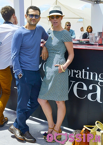 Vicinio Marchioni a Cannes con Milena