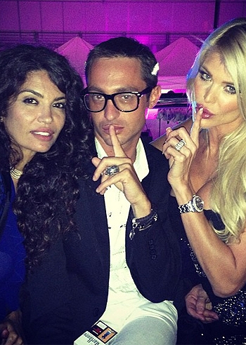 Silvstedt, Galanti e Hilton, notte folli a Cannes