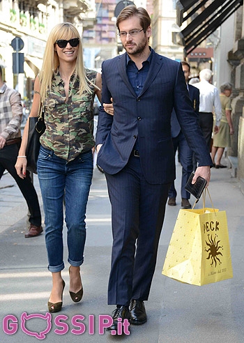 Michelle Hunziker, pranzo con Tomaso