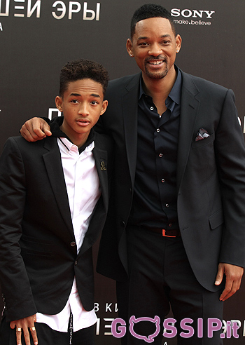 Will e Jaden Smith a Mosca