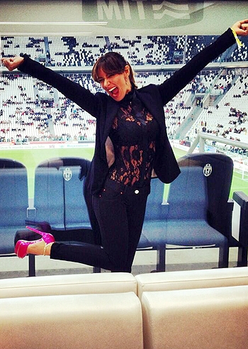 Mely Toniolo tradisce l'Inter per beneficenza