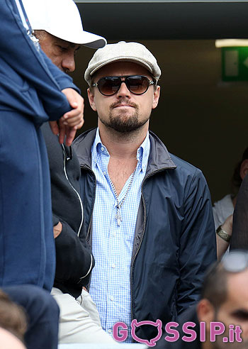 Leo DiCaprio fan del tennis: foto
