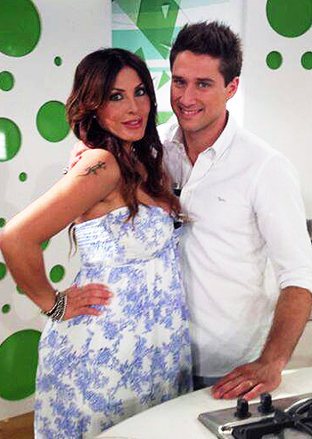 Guendalina Tavassi, ai fornelli col pancione