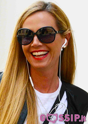 Federica Panicucci, shopping con stile