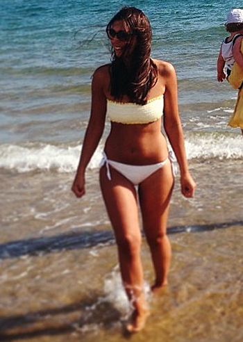 Caterina Balivo, primo mare con Guido Alberto