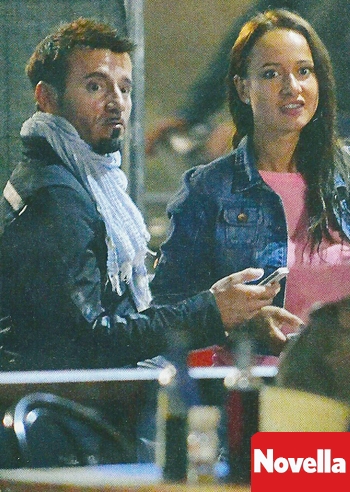 Max Biaggi con l'Ombrellina