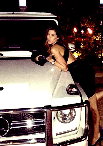 Aida Yespica, lusso quotidiano