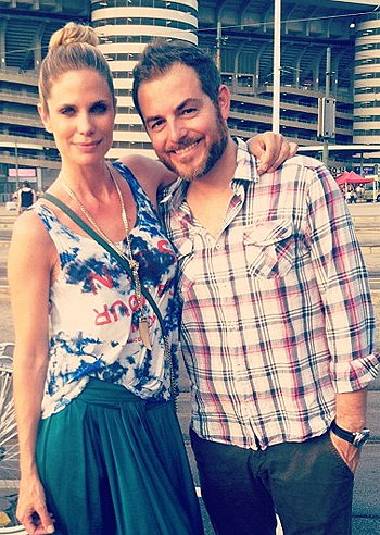 Filippa e Daniele al concerto di Jovanotti Filippa e Daniele al concerto di Jovanotti