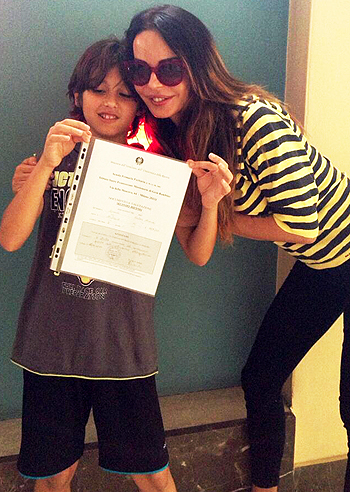 Nina Moric: 'Carlos promosso alla grande'