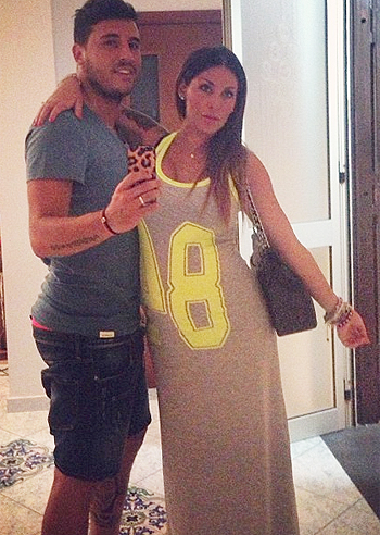 Guenda Tavassi, il pancione cresce