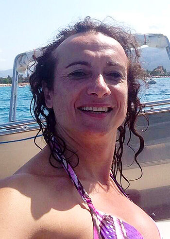 Vladimir Luxuria in barca