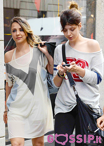 Myriam Catania, shopping con Giulia