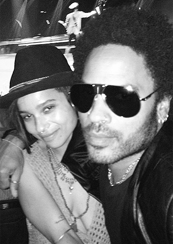 Lenny Kravitz, concerto con Zoe