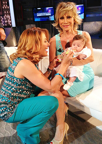 Pappa da zia Barbara per Maria