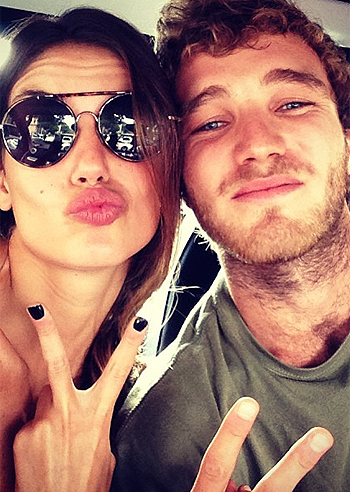 Francesca Fioretti, romana con Paolo Ciavarro