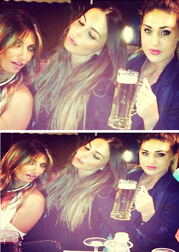 Cena tra amiche per Nina, Rosy e Cecilia