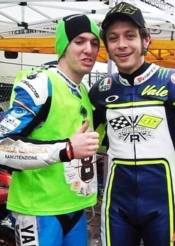 Valentino Rossi: 'Ciao Andrea'