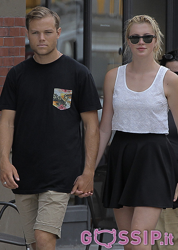 La famiglia Baldwin a pranzo a New York