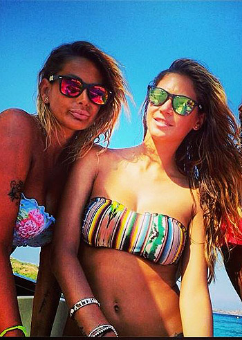 Melissa e Simona, vacanze in Sardegna