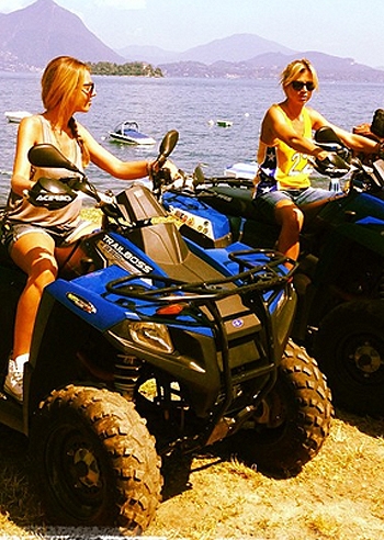 Maddy Corvaglia, scalata in quad Maddy Corvaglia, scalata in quad