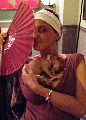 Rosita Celentano dog-sitter