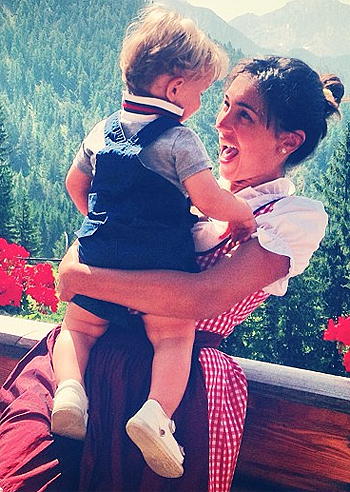 Caterina come Heidi con Guido Alberto Caterina come Heidi con Guido Alberto