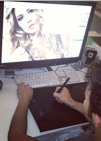 Santarelli: 'Siamo tutte photoshoppate'