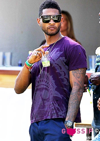 Usher rompe il silenzio sul figlio