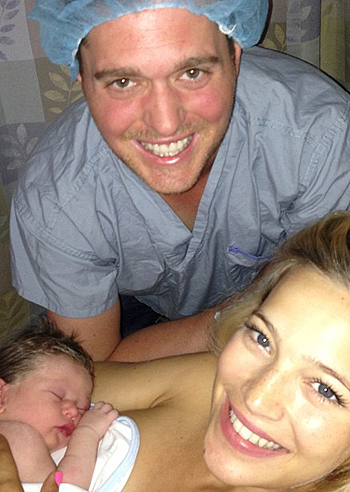 Michael Bublè papà di Noah